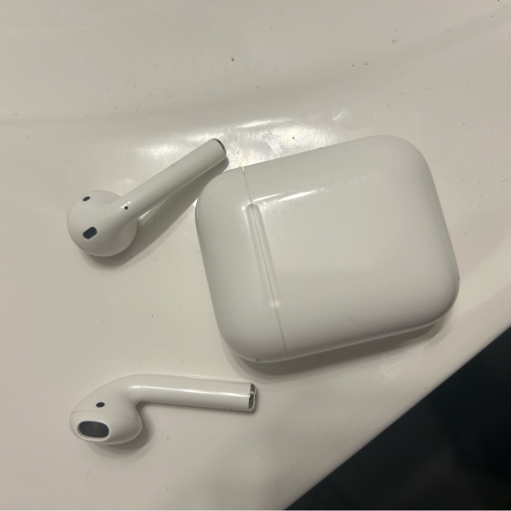 Pre-loved but thoroughly cleaned 2nd gen Apple AirPods